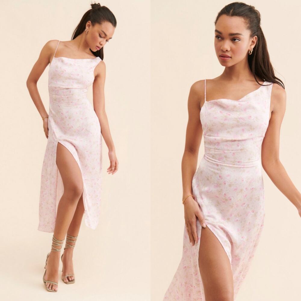 For Love and‎ Lemons Llana Midi Dress Floral